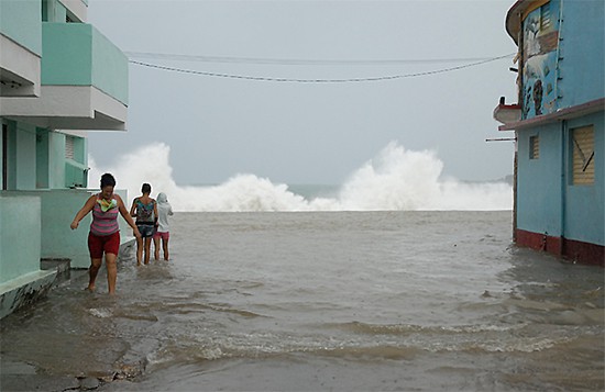 Paso del Huracán Irma por el Oriente de Cuba 