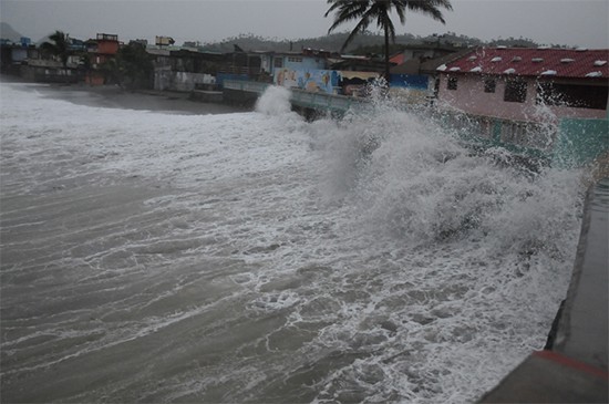 Paso del Huracán Irma por el Oriente de Cuba 