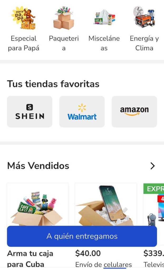 Selección de Tiendas en Cuballama