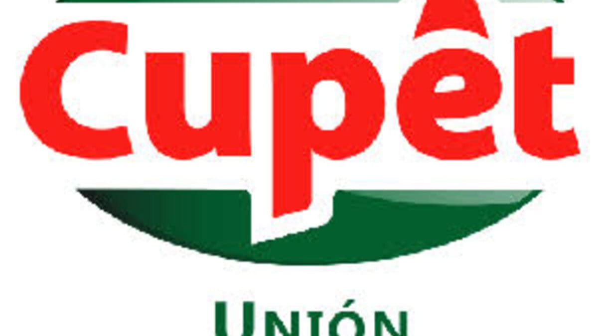 Logotipo de CUPET sobre fondo blanco.