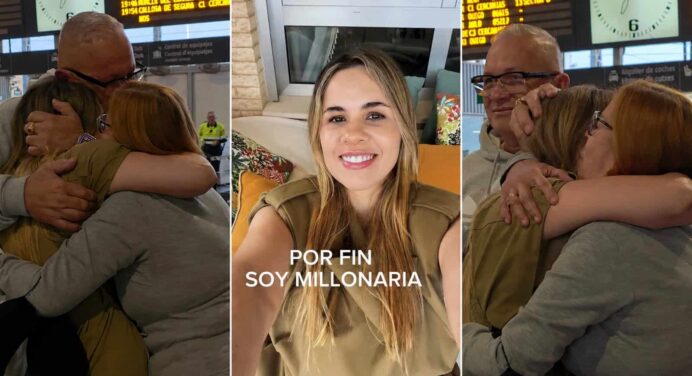 “Por fin soy millonaria”: La reacción de una Influencer Cubana