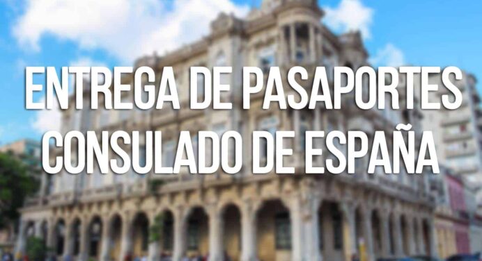 Restablecen Servicio de Entrega de Pasaportes en el Consulado de España en La Habana