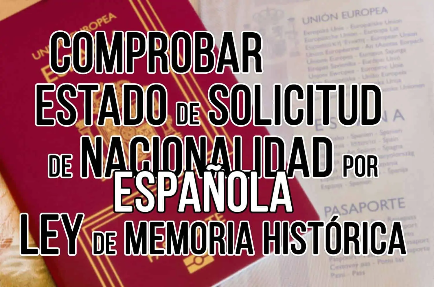 estado de nacionalidad espanola por ley de memoria historica