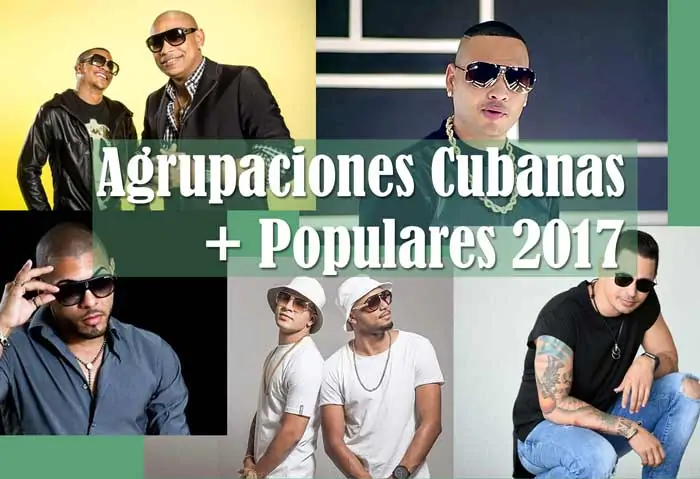 5 grupos musicales cubanos más populares 2017