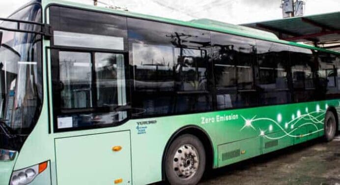 Nuevos ómnibus eléctricos en La Habana