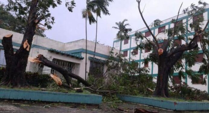 Imágenes del paso del Huracán Irma por Sancti Spíritus