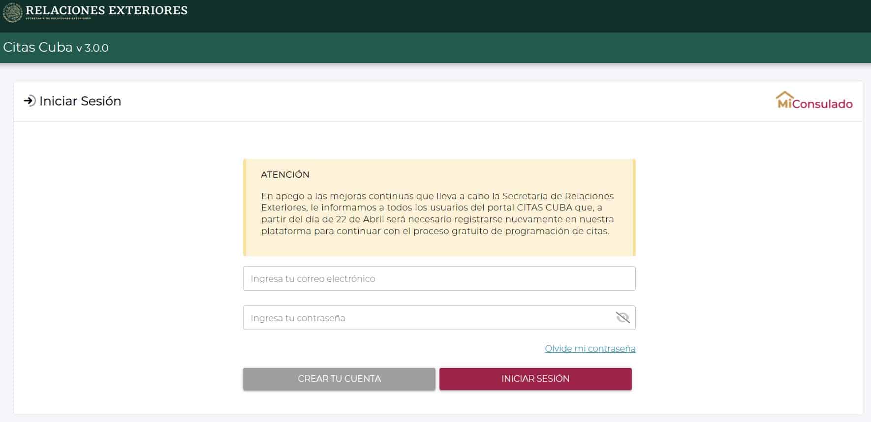 Cómo Sacar Cita en el Sistema Citas Cuba de la Embajada de México Guía