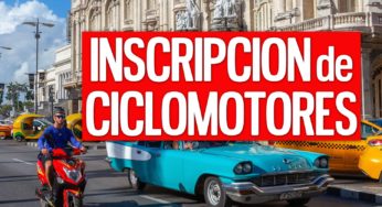 Inscripción de Ciclomotores en Cuba