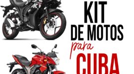 Kit de Moto de Gasolina para Enviar a Cuba