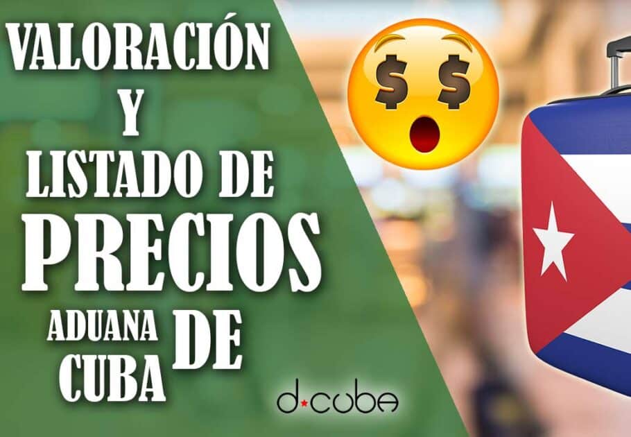 TODO sobre Listado de Precios de la ADUANA de CUBA y + DCuba