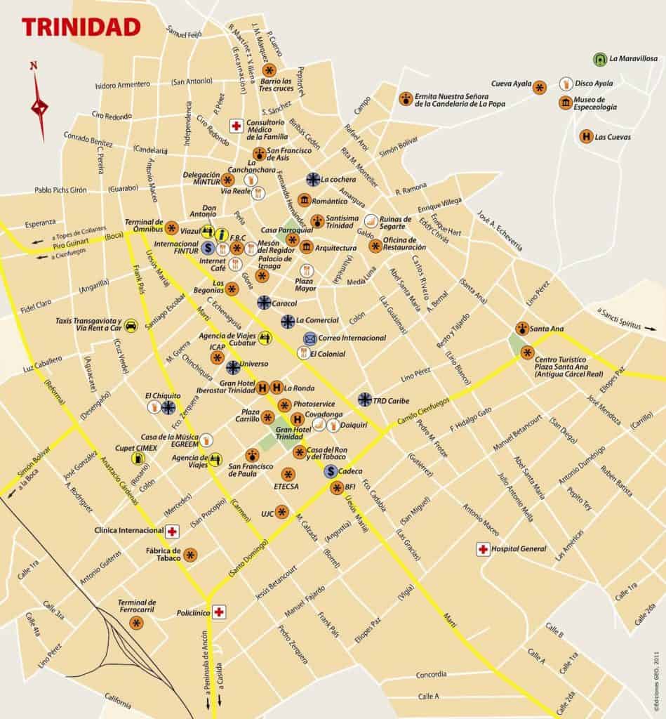 mapa ciudad trinidad