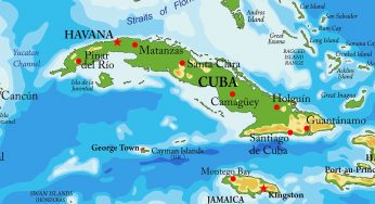 Mapa de Cuba