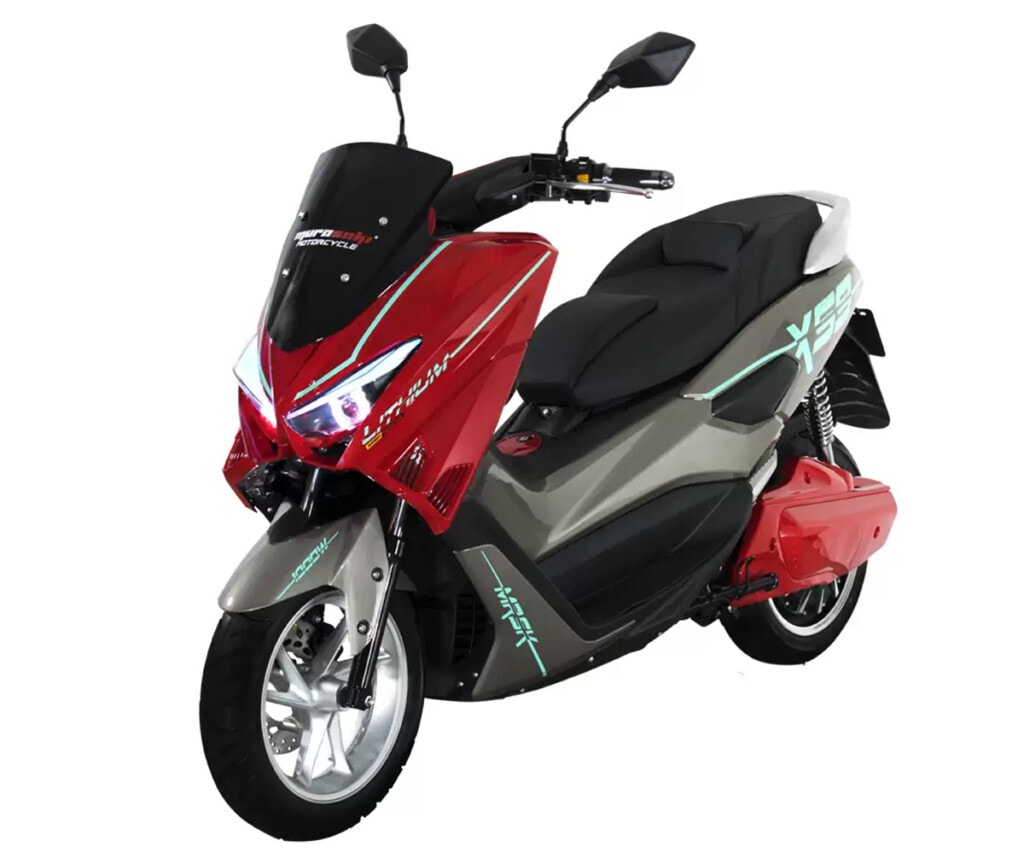 moto electrica murasaki XS9 EXTREME roja