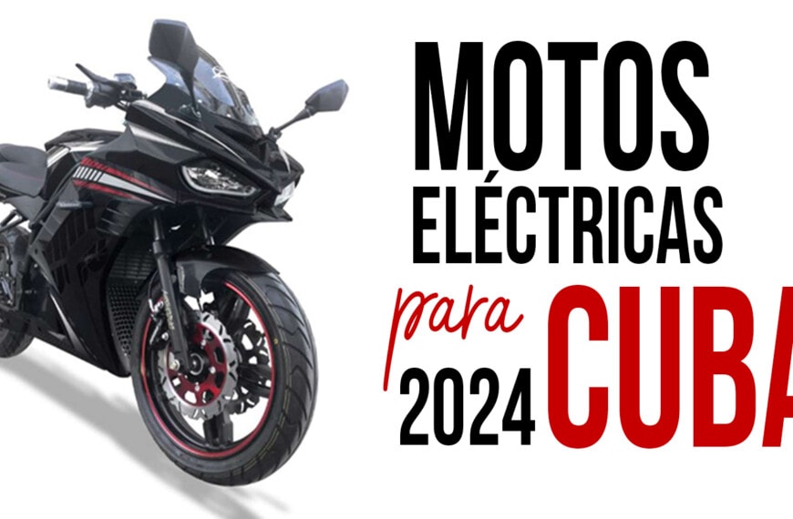 motos electricas para cuba 2024