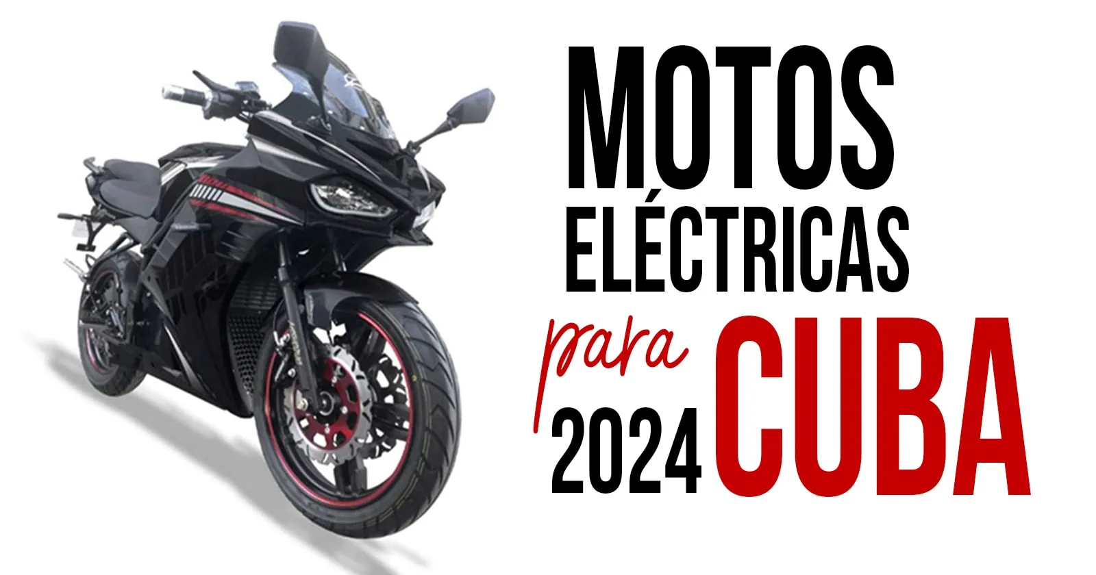 motos electricas para cuba 2024