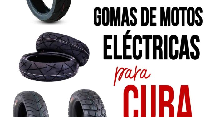 Gomas de Moto Eléctrica para Enviar a Cuba