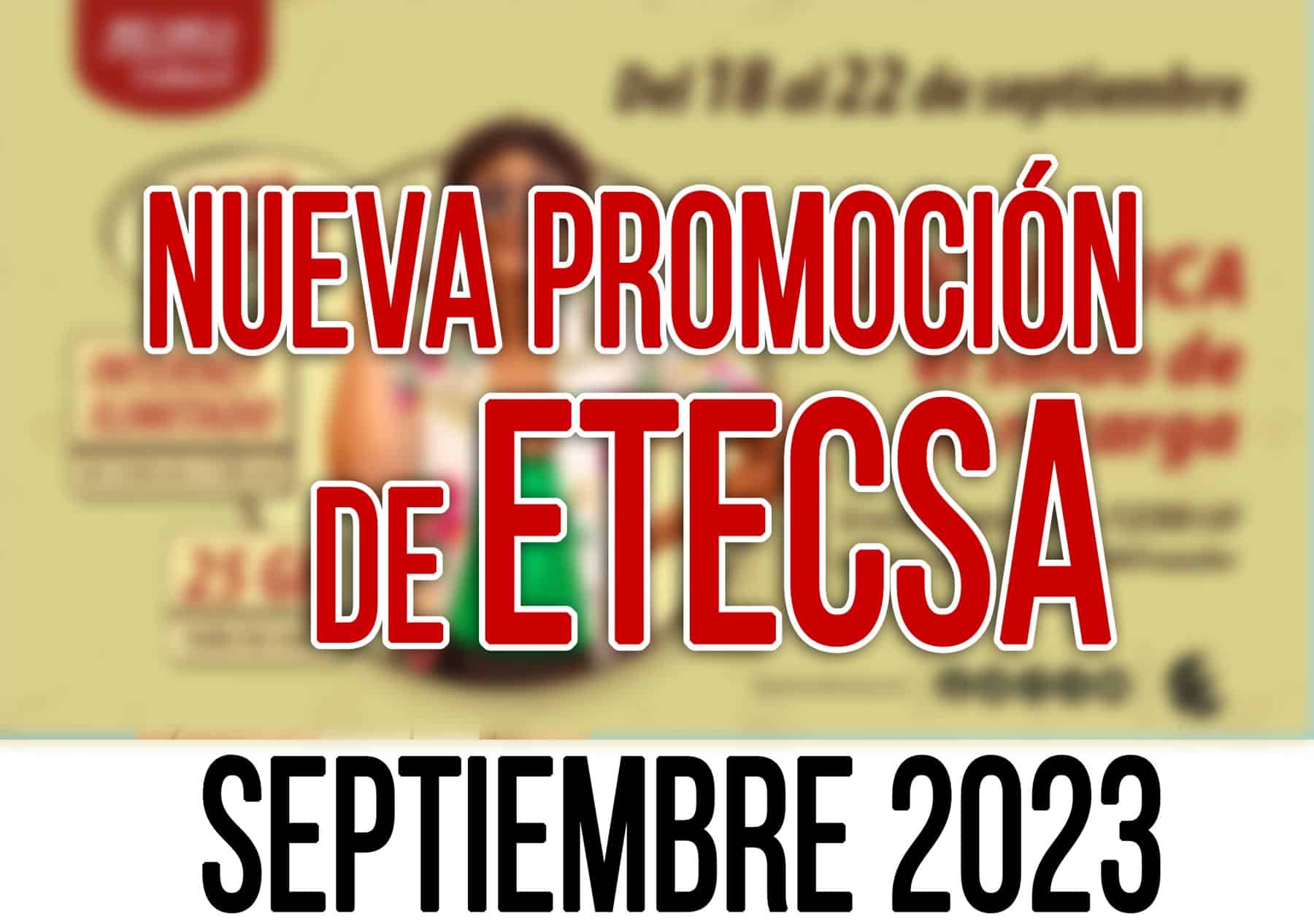 nueva promocion de recarga internacional de etecsa septiembre 2023