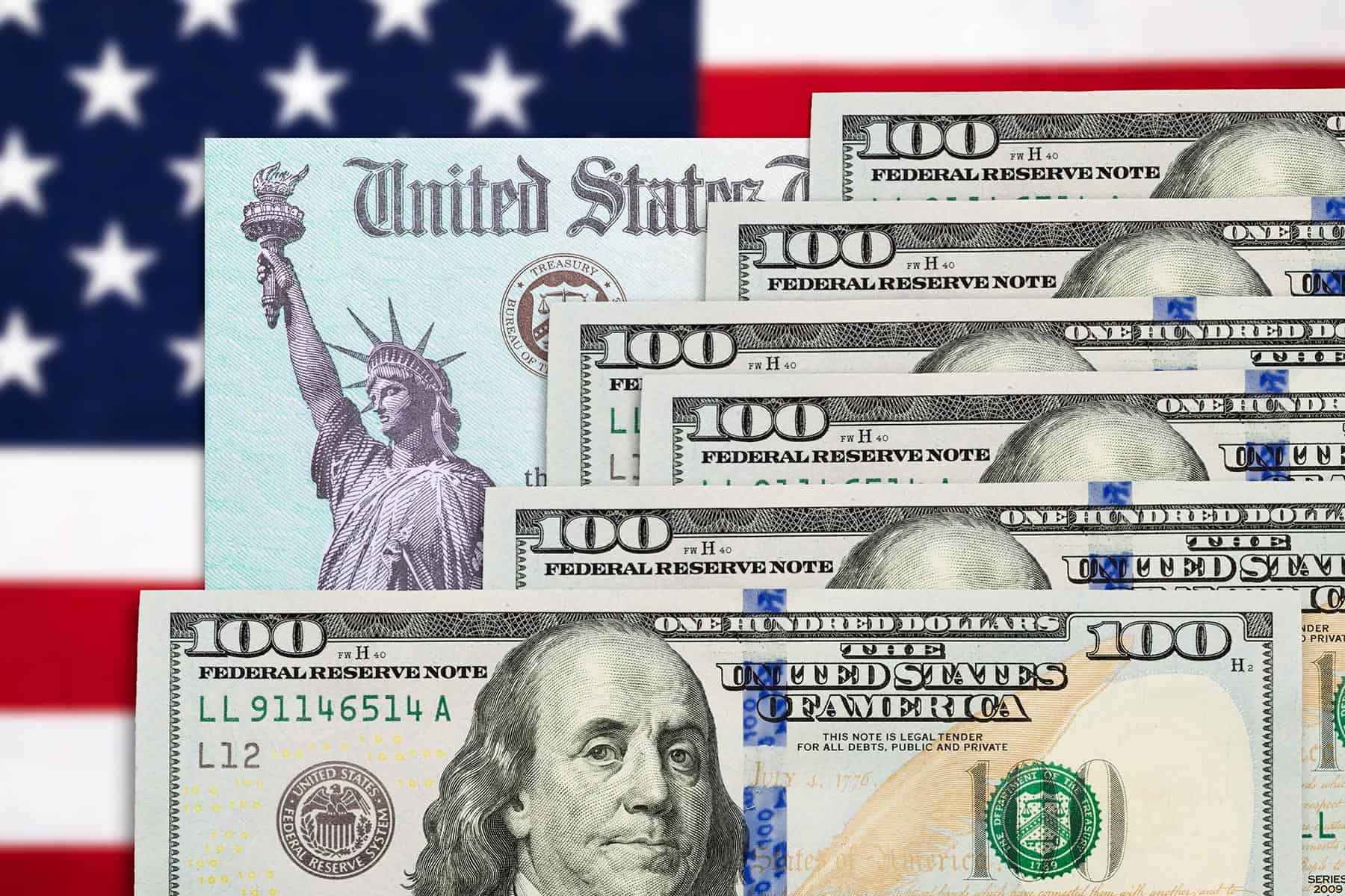 nuevos cheques de 500 dolares mensuales estado de estados unidos