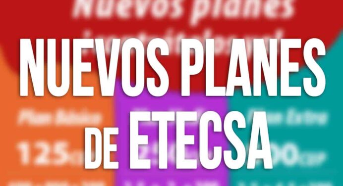 Nuevos Planes de ETECSA