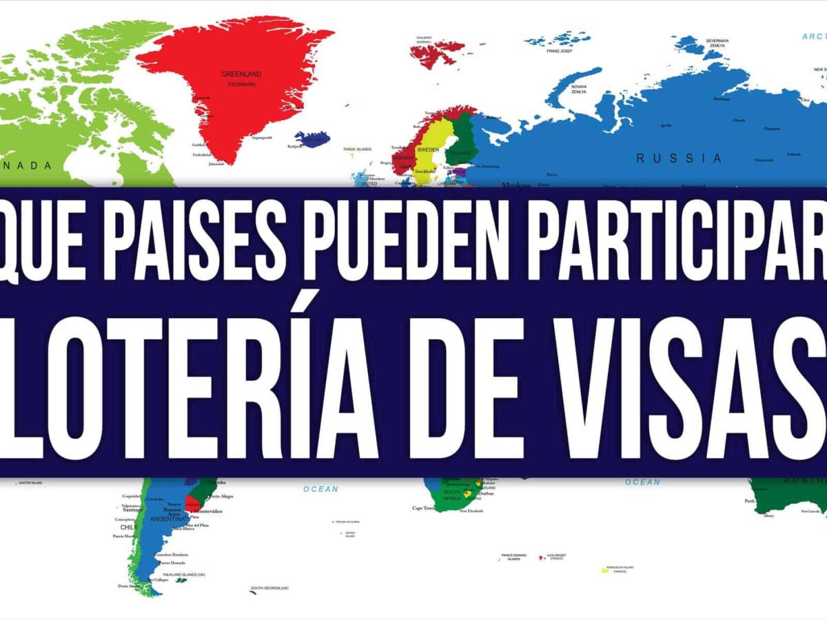paises elegibles y no elegibles loteria de visas dv-2024