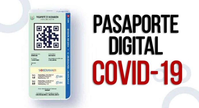 Pasaporte Digital Cubano COVID-19