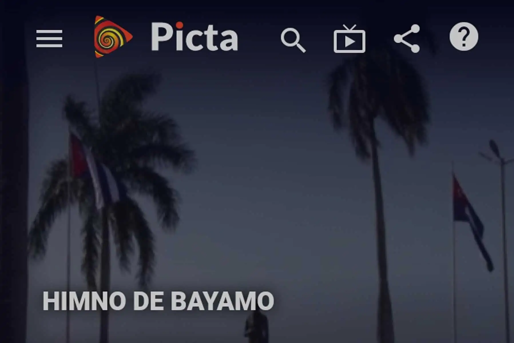 picta web de streaming cubana