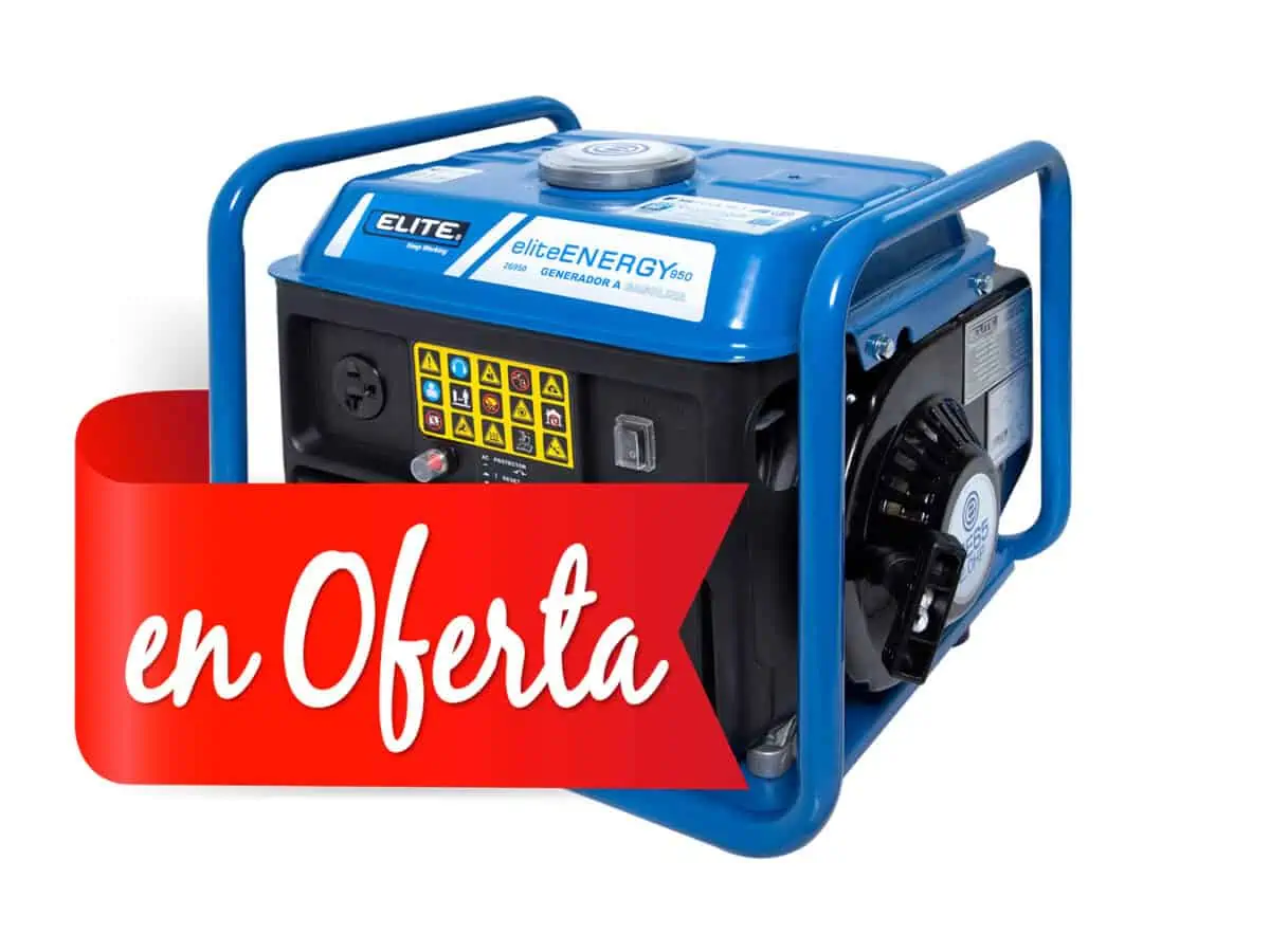 planta eléctrica elite de gasolina 900w