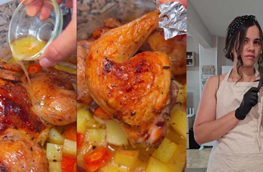 Queda Mejor que el Pavo y Sirve para Navidad: La Receta de Pollo Asado de Dailis de @RecetaCubana