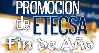 Promoción de ETECSA por Fin de Año