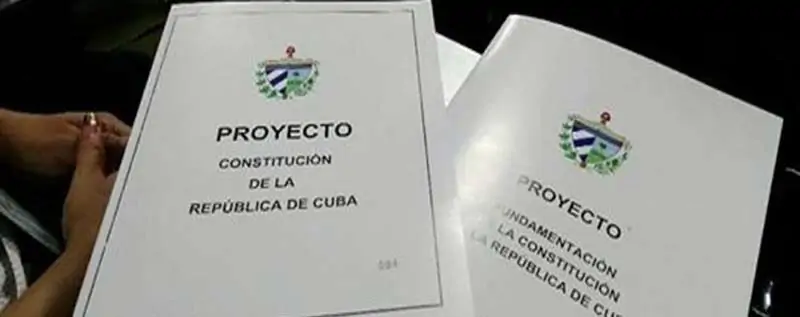 proyecto de constitucion de cuba