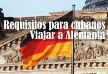 requisitos para cubanos viajar a alemania