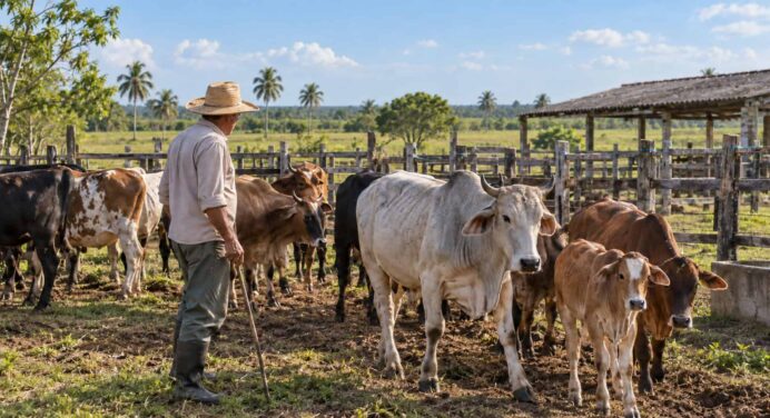 Cuba Flexibiliza el Sacrificio y la Venta de Ganado: Esto Cambia para los Productores