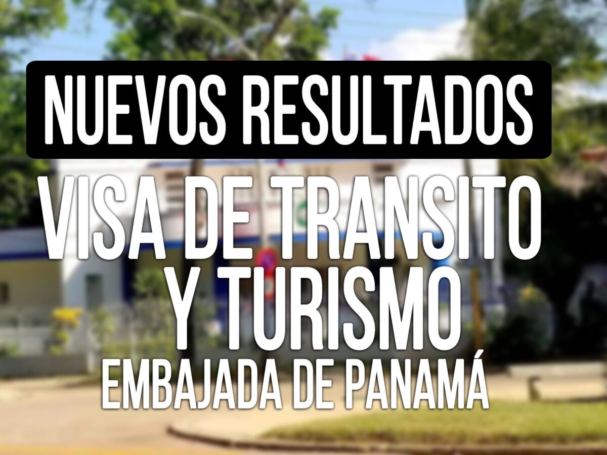resultados visa de transito y turismo a panama cubanos 26 de Mayo 2023