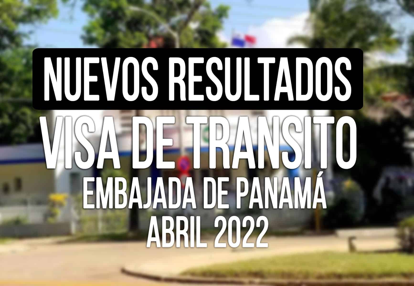 resultados visado de transito panama cubanos