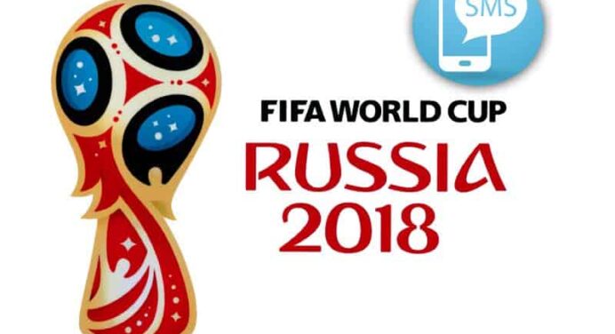 Info del Mundial de Futbol Rusia 2018 disponible por SMS