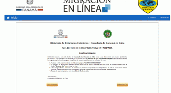 Video Sencillo de como Sacar Cita Emabajada de Panamá