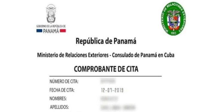 Sacar Cita en Consulado de Panamá en Cuba
