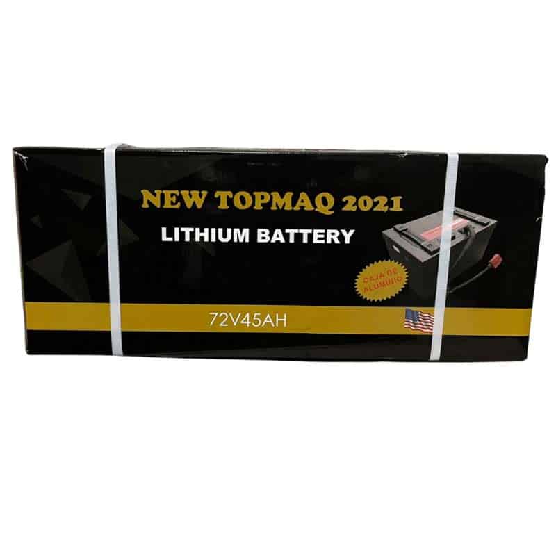 bateria de lithium topmaq 2021 72v 45ah