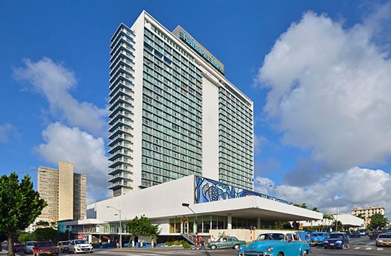 Vista exterior del Hotel Tryp Habana Libre