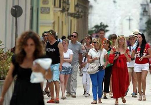 Turistas en Cuba Julio 2017