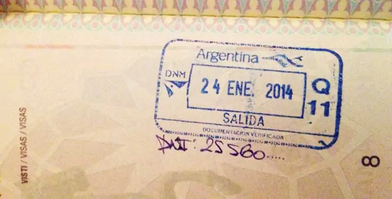 visa argentina