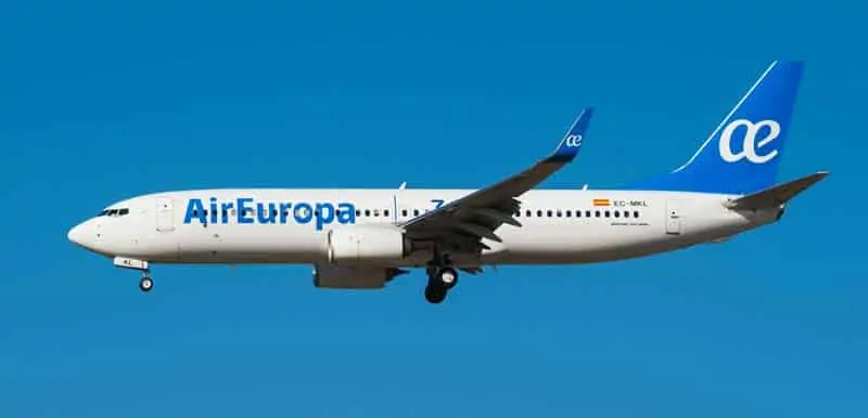 vuelos cuba espana air europa julio 2021
