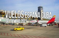 vuelos españa cuba septiembre 2021